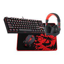 COMBO CLAVIER-MECANIQUE MOUSE CASQUE PAD REDRAGON K552-BB-2